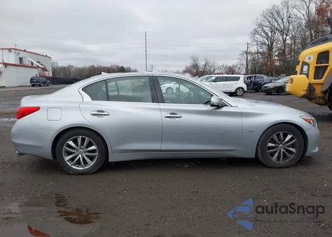 2017 Infiniti Q50 3.0T Premium z USA, uszkodzony, nr VIN JN1EV7AP4HM736829